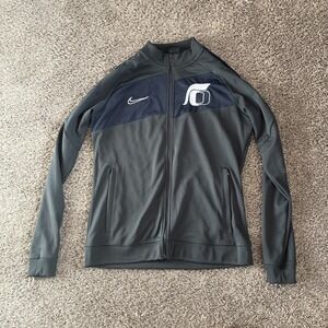 Oregon Ducks Nike Track Jacket Womens Small NCAA College Blue Grey S